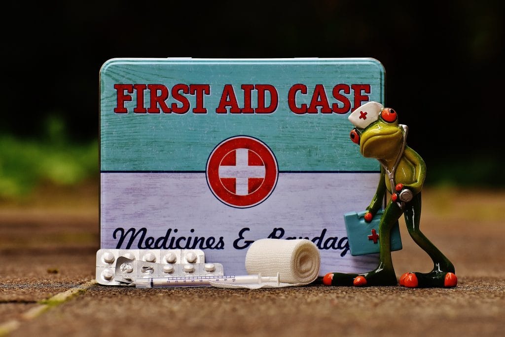 6 C’s of Nursing, first aid case