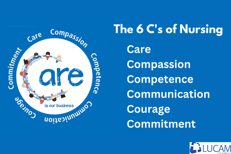 What are the 6 C's of Nursing?
